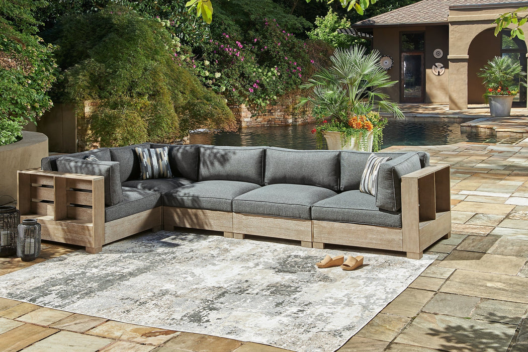 Citrine Park 5-Piece Outdoor Sectional Royal Furniture