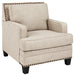 Claredon Chair and Ottoman Royal Furniture