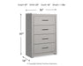 Cottonburg Four Drawer Chest Royal Furniture