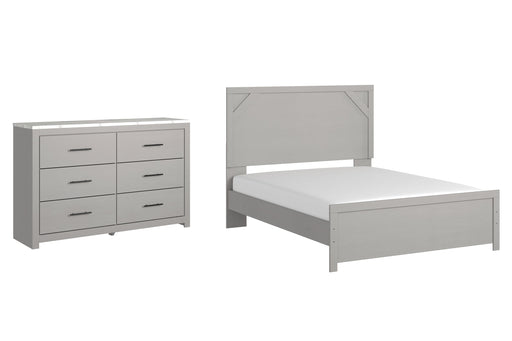 Cottonburg Queen Panel Bed with Dresser Royal Furniture