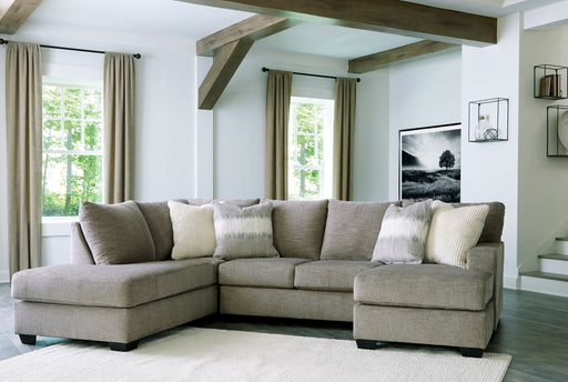 Creswell 2-Piece Sectional with Chaise Royal Furniture