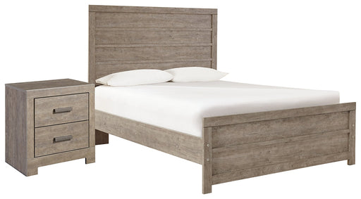 Culverbach Full Panel Bed with Nightstand Royal Furniture