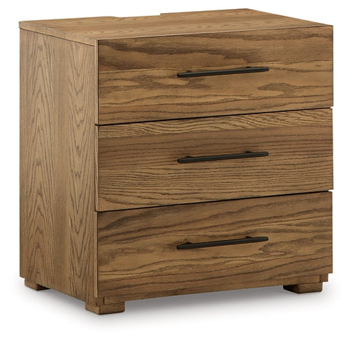 Dakmore Three Drawer Night Stand Royal Furniture