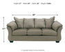 Darcy Sofa, Loveseat, Chair and Ottoman Royal Furniture