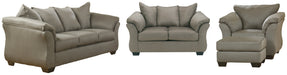 Darcy Sofa, Loveseat, Chair and Ottoman Royal Furniture