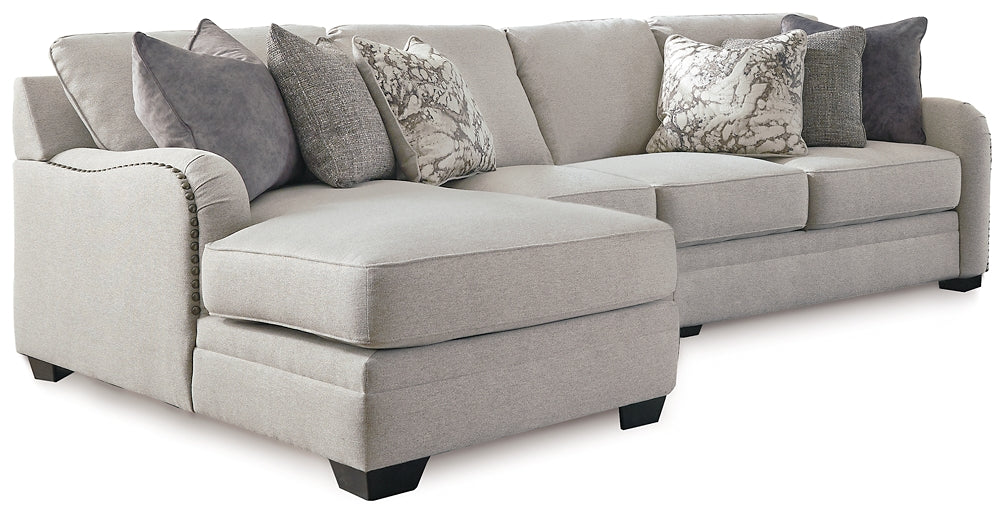 Dellara 3-Piece Sectional with Chaise Royal Furniture