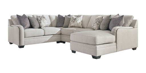 Dellara 4-Piece Sectional with Chaise Royal Furniture