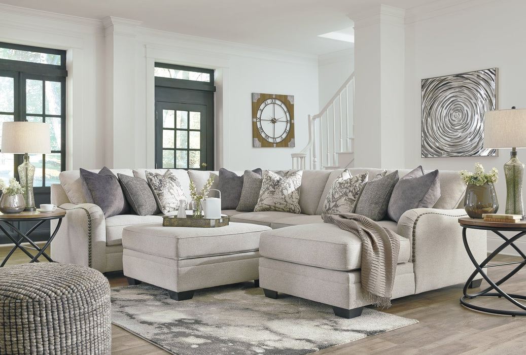 Dellara 4-Piece Sectional with Chaise Royal Furniture