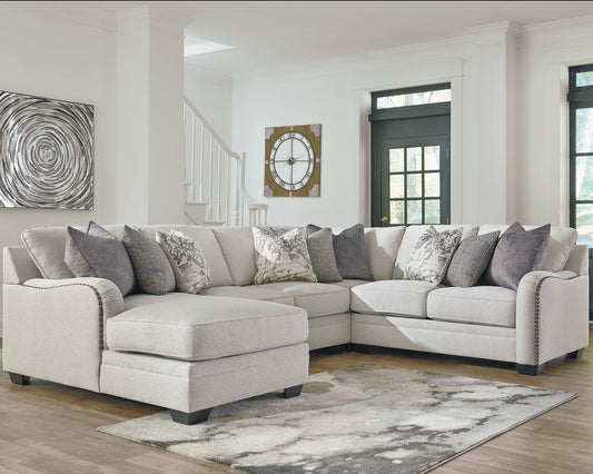 Dellara 4-Piece Sectional with Chaise Royal Furniture