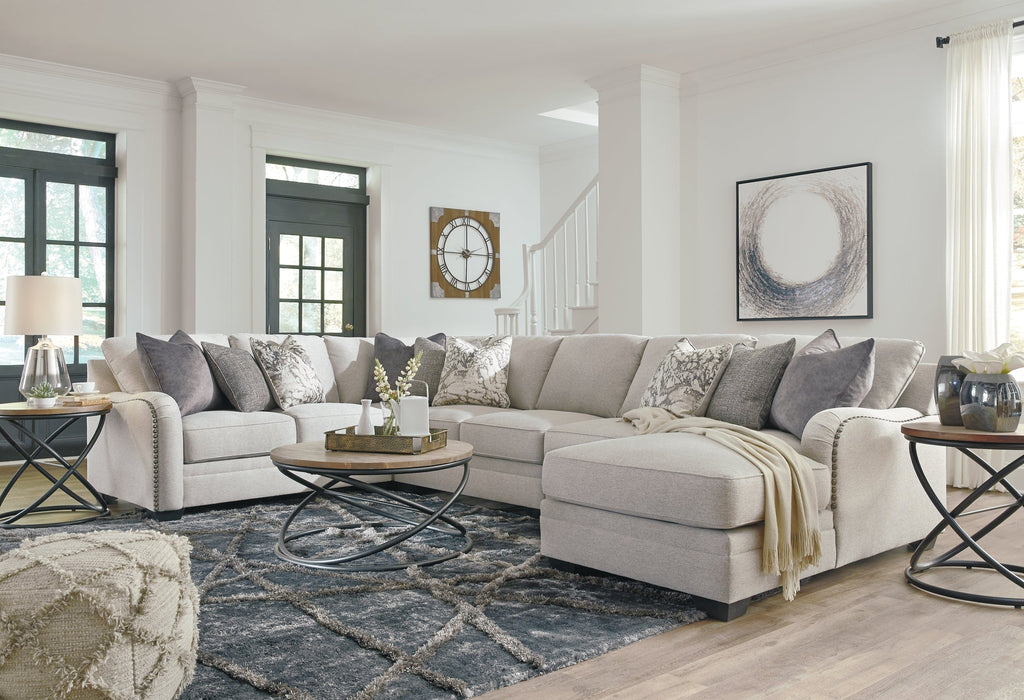 Dellara 5-Piece Sectional with Chaise Royal Furniture