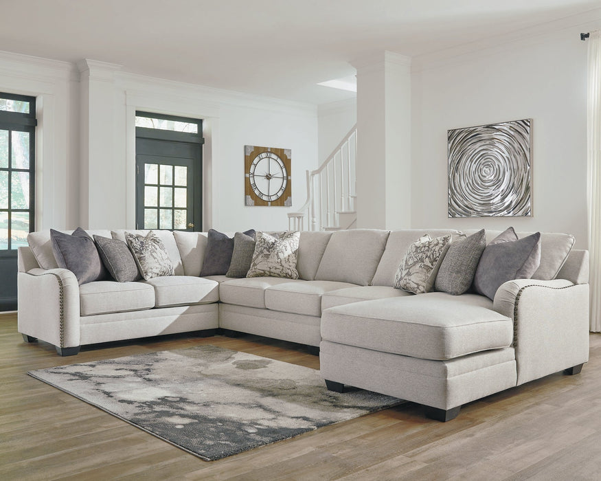 Dellara 5-Piece Sectional with Chaise Royal Furniture