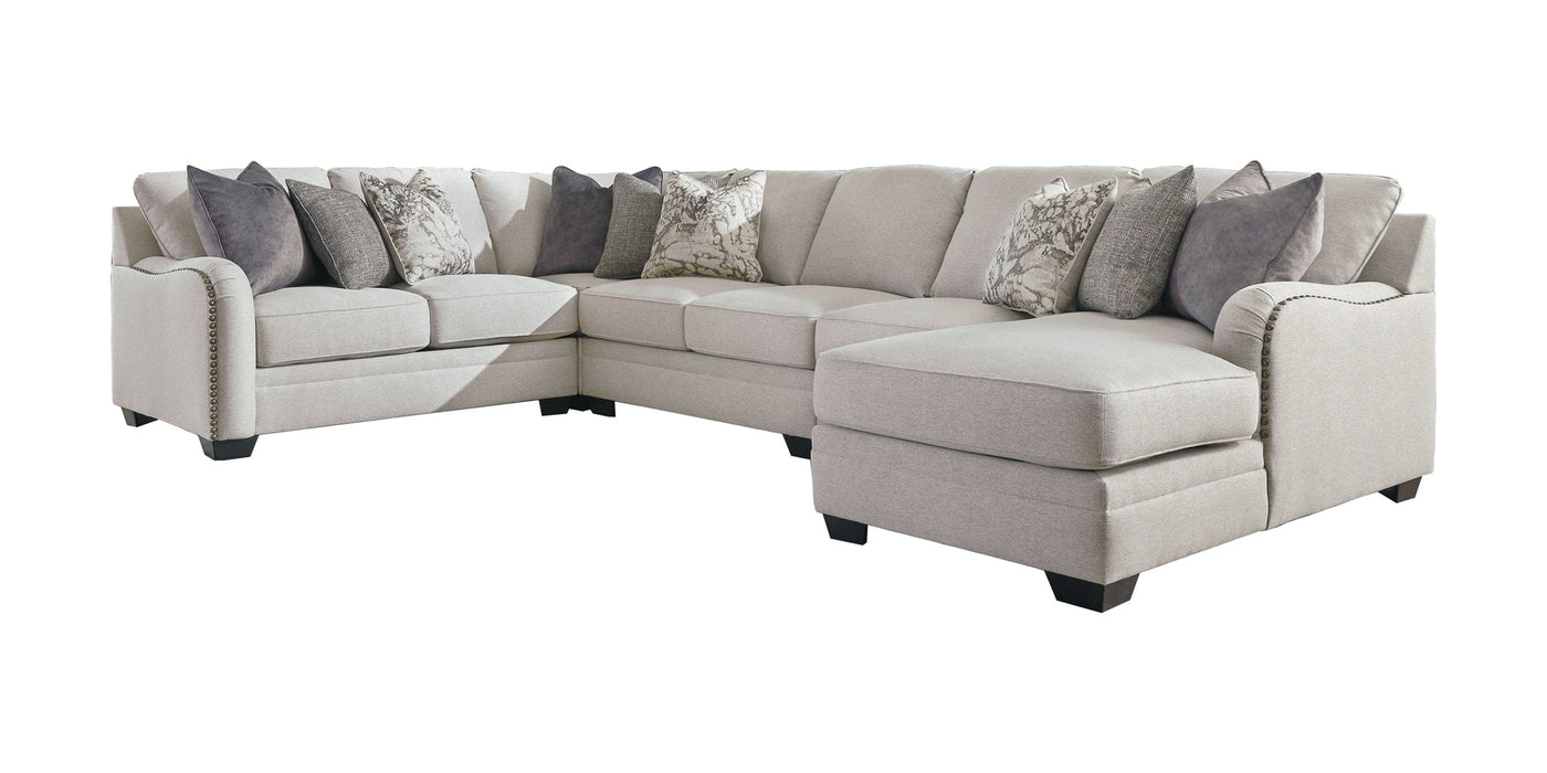 Dellara 5-Piece Sectional with Chaise Royal Furniture