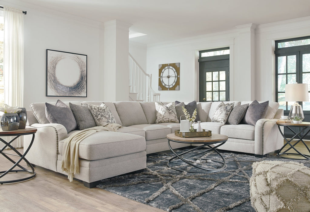 Dellara 5-Piece Sectional with Chaise Royal Furniture