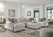 Dellara 5-Piece Sectional with Ottoman Royal Furniture