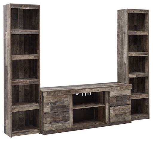 Derekson 3-Piece Entertainment Center Royal Furniture