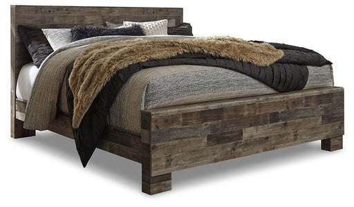 Derekson King Panel Bed with Dresser Royal Furniture