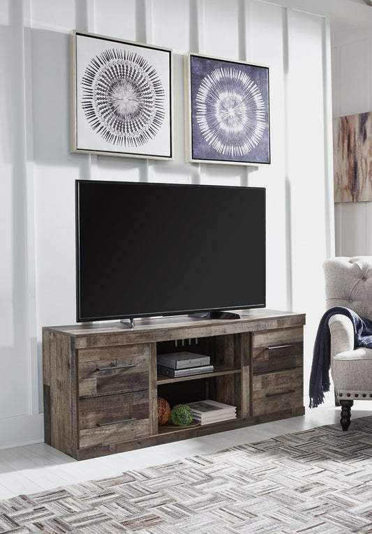 Derekson LG TV Stand w/Fireplace Option Royal Furniture