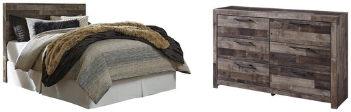 Derekson Queen/Full Panel Headboard with Dresser Royal Furniture