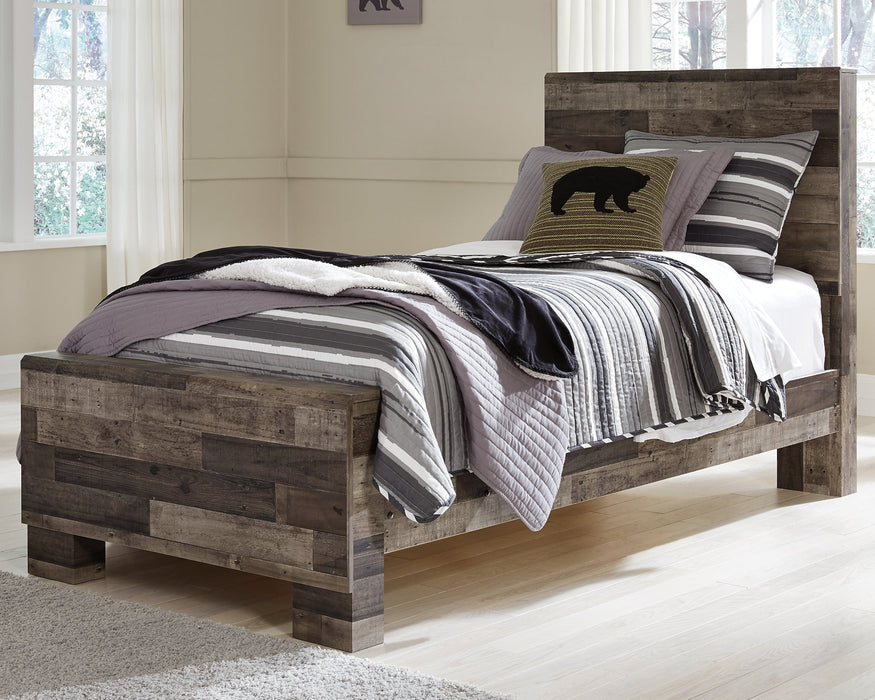 Derekson Twin Panel Bed with Dresser Royal Furniture