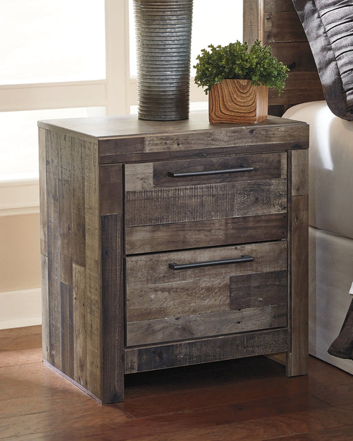 Derekson Two Drawer Night Stand Royal Furniture