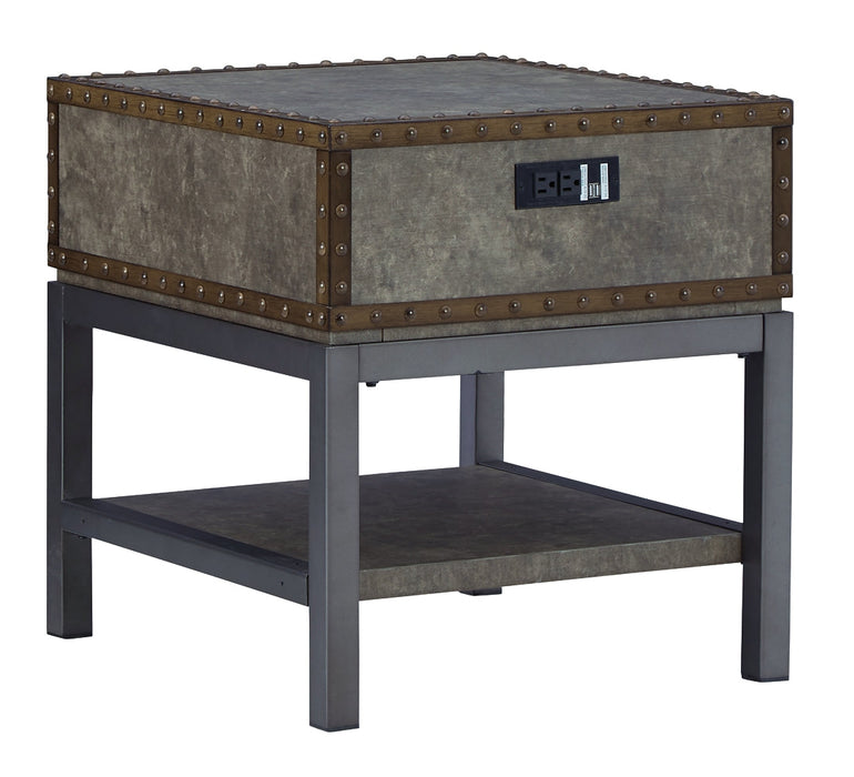 Derrylin Rectangular End Table Royal Furniture