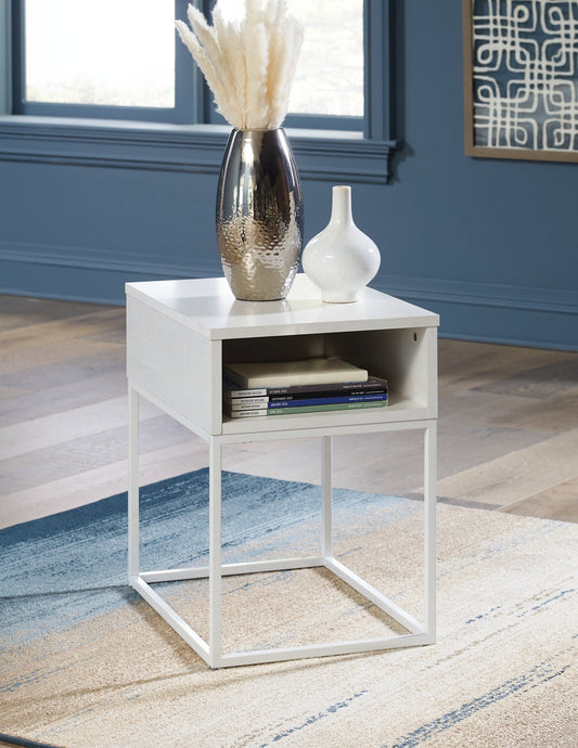 Deznee Rectangular End Table Royal Furniture