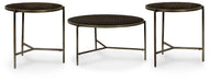 Doraley Coffee Table with 2 End Tables Royal Furniture