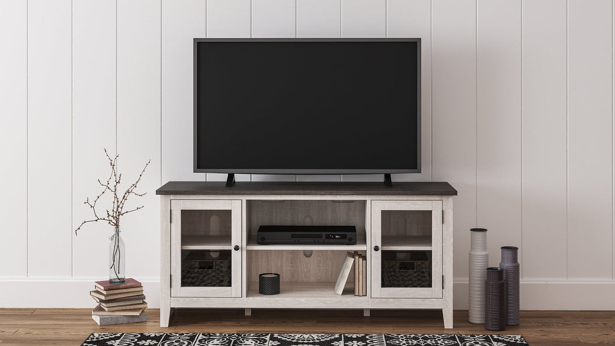 Dorrinson LG TV Stand w/Fireplace Option Royal Furniture