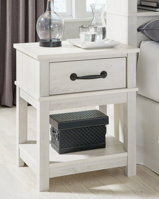 Dorrinson One Drawer Night Stand Royal Furniture