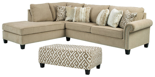 Dovemont 2-Piece Sectional with Ottoman Royal Furniture