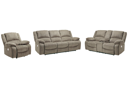 Draycoll Sofa, Loveseat and Recliner Royal Furniture