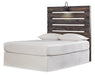 Drystan Full Panel Headboard with Mirrored Dresser, Chest and 2 Nightstands Royal Furniture