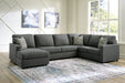 Edenfield 3-Piece Sectional with Ottoman Royal Furniture