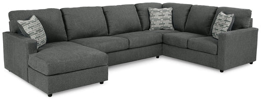 Edenfield 3-Piece Sectional with Ottoman Royal Furniture