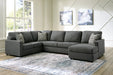 Edenfield 3-Piece Sectional with Ottoman Royal Furniture