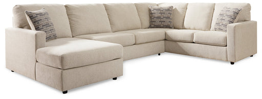 Edenfield 3-Piece Sectional with Ottoman Royal Furniture