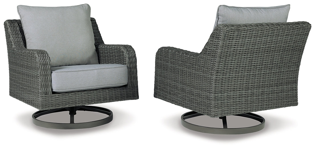 Elite Park Swivel Lounge w/ Cushion Royal Furniture