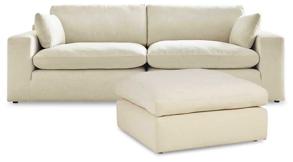 Elyza 2-Piece Sectional with Ottoman Royal Furniture