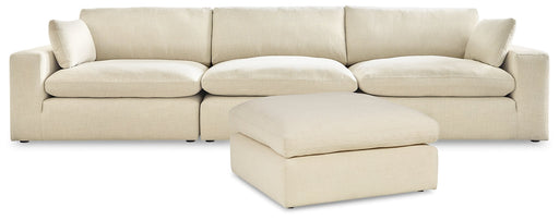 Elyza 3-Piece Sectional with Ottoman Royal Furniture