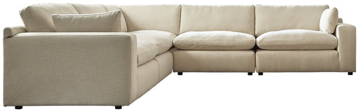 Elyza 5-Piece Sectional with Ottoman Royal Furniture