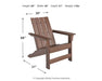 Emmeline Adirondack Chair Royal Furniture