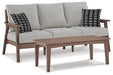 Emmeline Outdoor Sofa with Coffee Table Royal Furniture