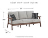 Emmeline Sofa with Cushion Royal Furniture