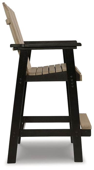 Fairen Trail Tall Barstool (2/CN) Royal Furniture