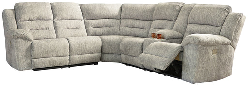 Family Den 3-Piece Power Reclining Sectional Royal Furniture