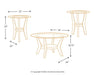 Fantell Occasional Table Set (3/CN) Royal Furniture