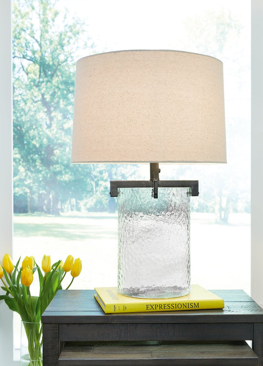 Fentonley Glass Table Lamp (1/CN) Royal Furniture