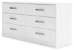 Flannia Six Drawer Dresser Royal Furniture