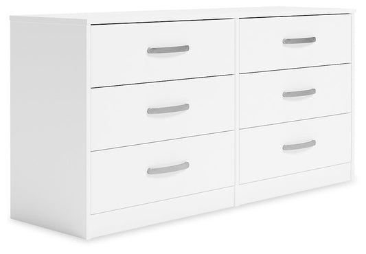 Flannia Six Drawer Dresser Royal Furniture