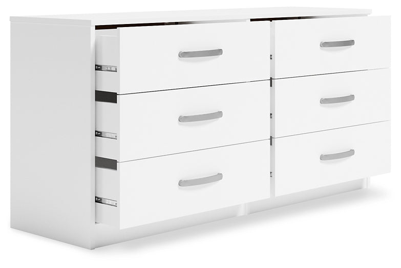 Flannia Six Drawer Dresser Royal Furniture